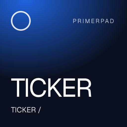 TICKER token image